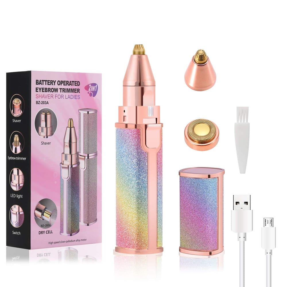 Flawless 2in1 Eyebrow Trimmer and Hair Remover